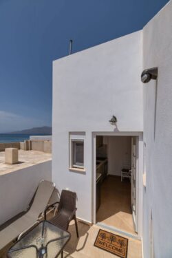 Irini apartments, the balcony of the first floor